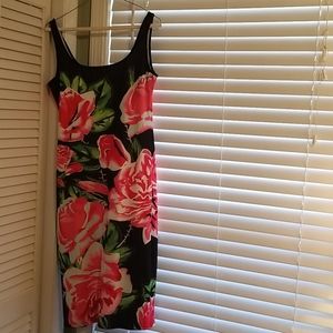 Large. Bodycon stretch dress.